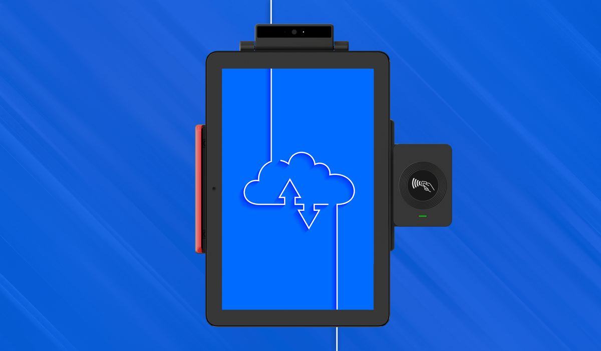 RFID darbo laiko registravimo terminalas – greitas registravimas kortele ar žetonu