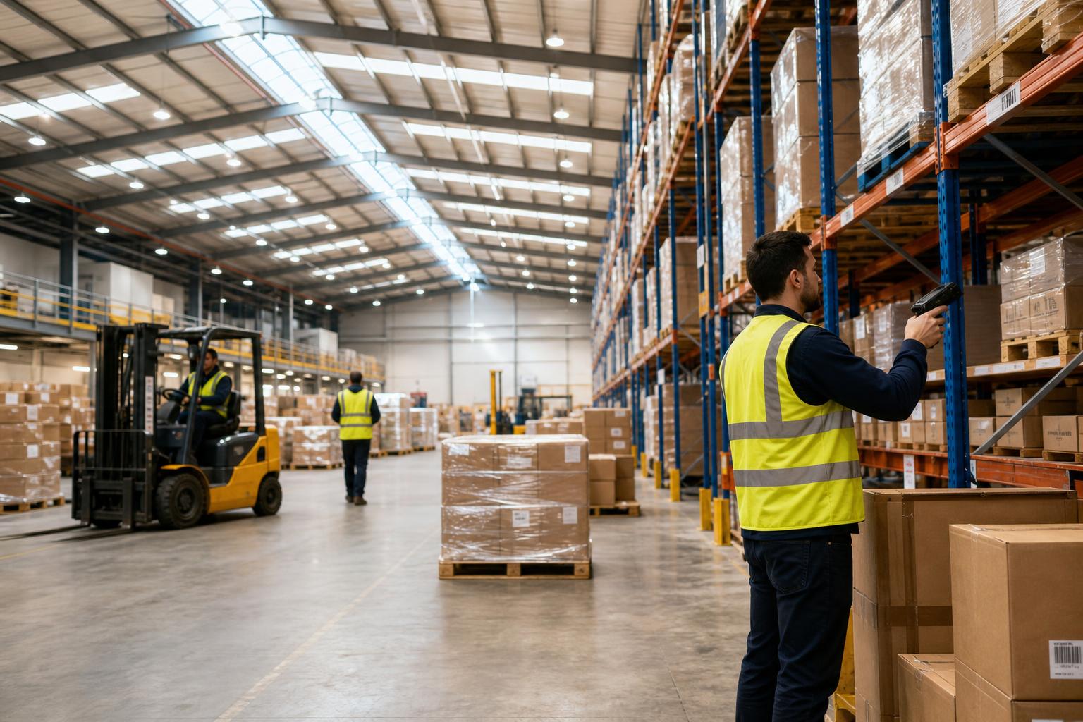 Sandėlių ir logistikos darbuotojų valdymo sistema